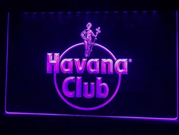 A218 Havana Club Rum LED Neon Luči Prijavite